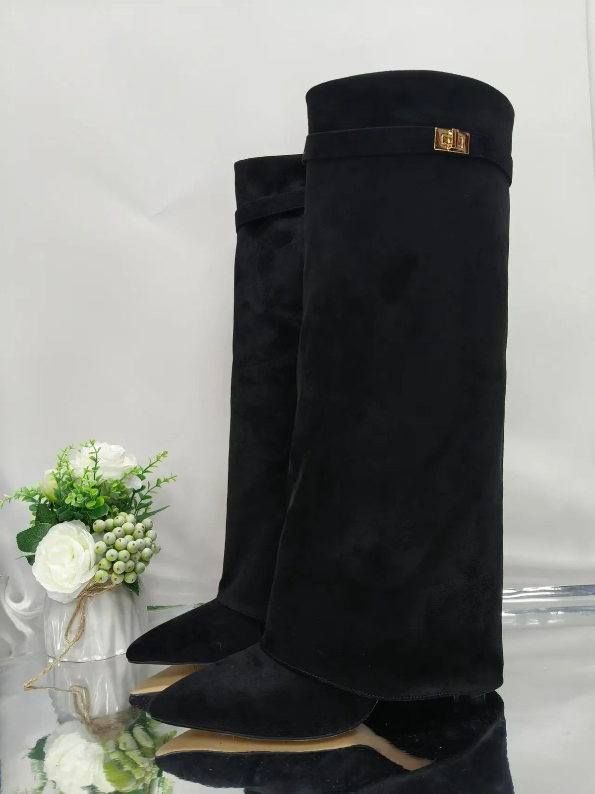 Monica höga boots