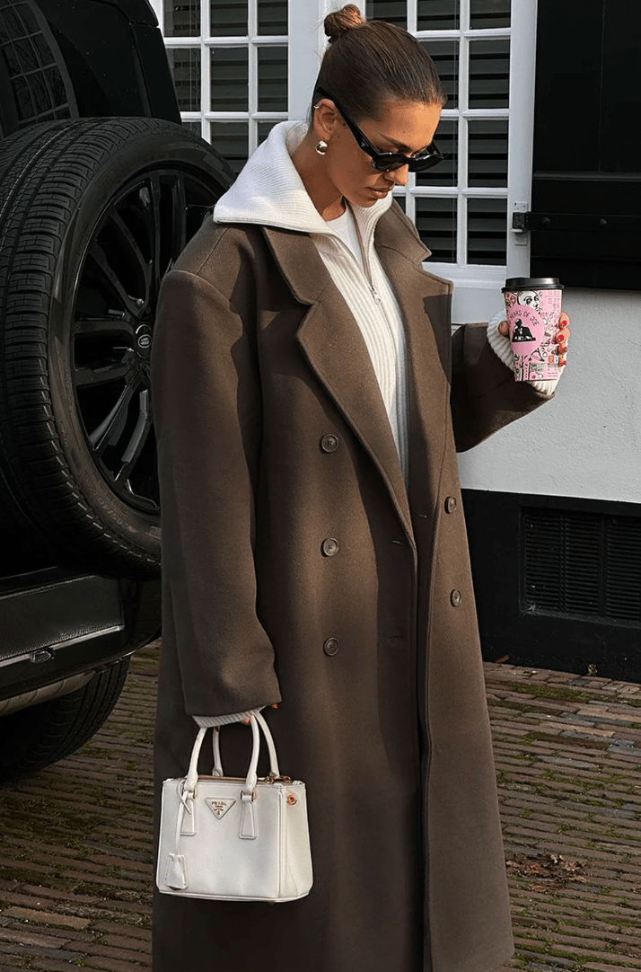 Nicole lång kappa