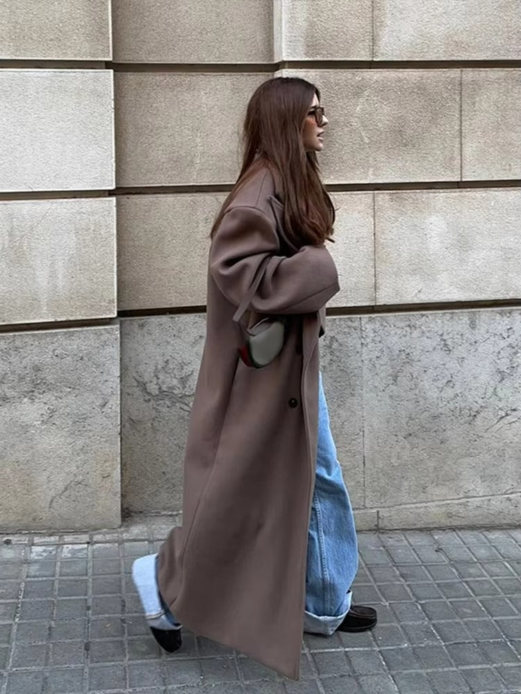 Nicole lång kappa