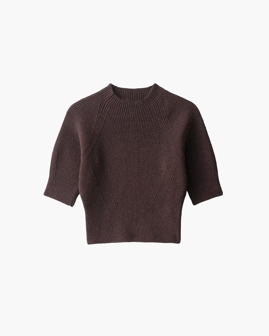 Paloma sömlös stickad crop top