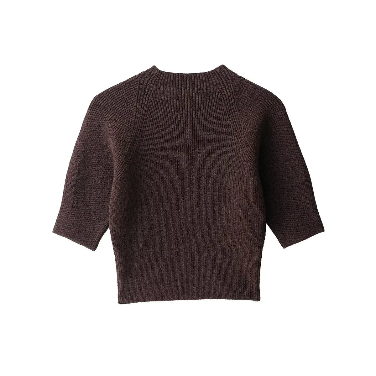 Paloma sömlös stickad crop top
