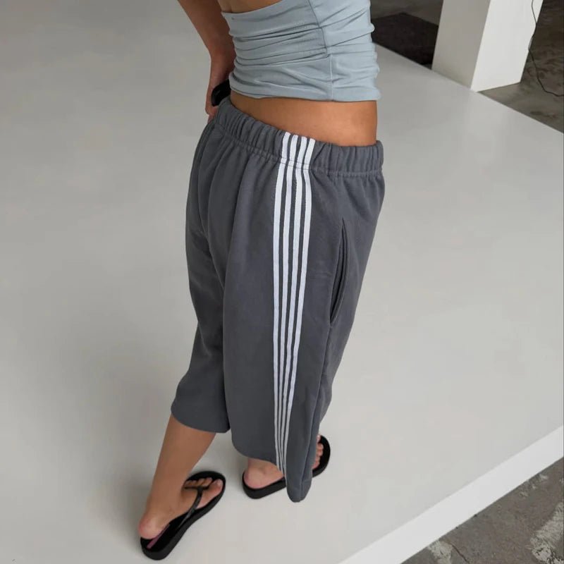 Pixie vintagejoggers i ledig bermudamodell