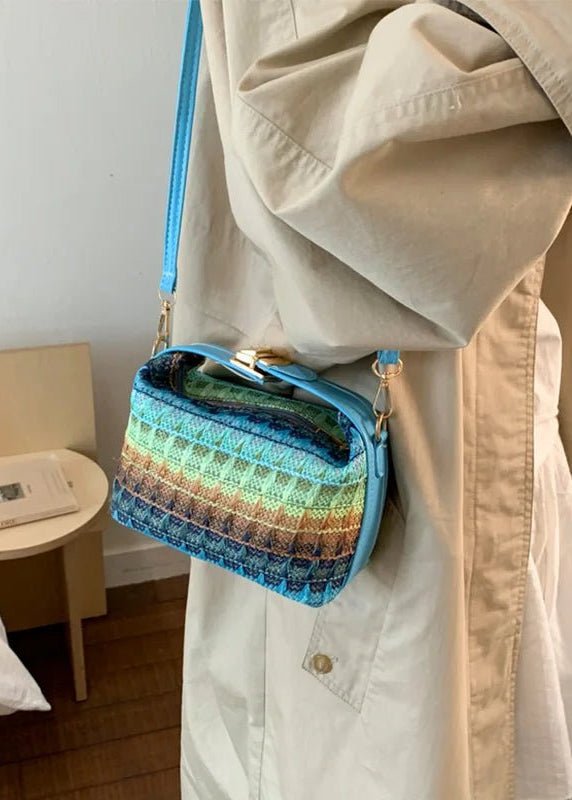 Raphaela vävd raffia-väska med axelrem