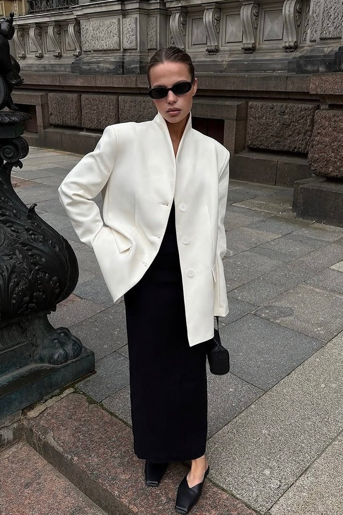 Roxie kavaj med ståkrage