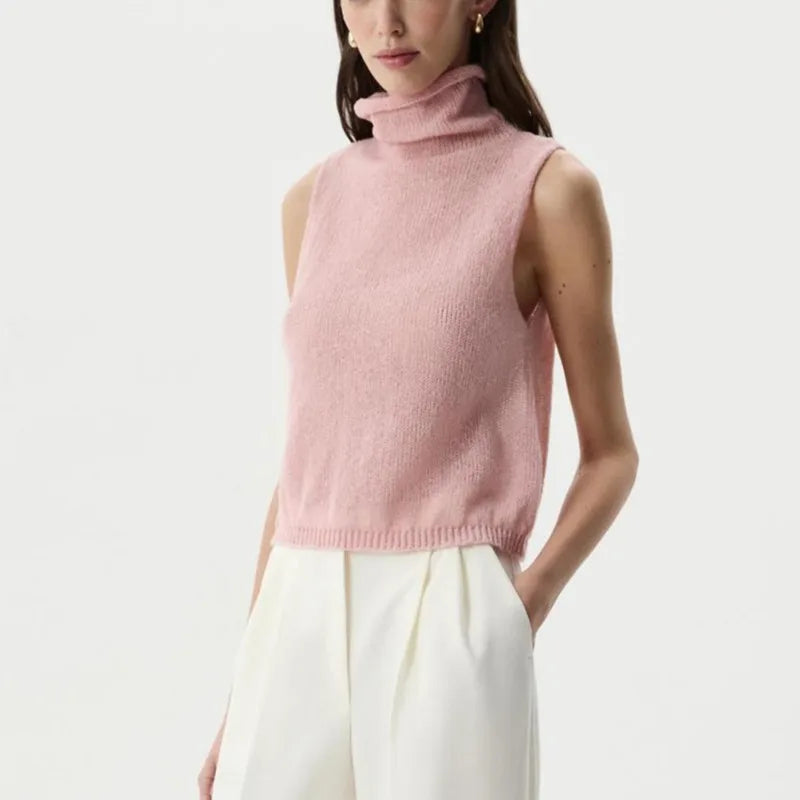 Genomskinlig oversized-tröja med utskärningar