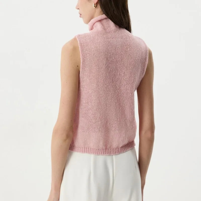 Genomskinlig oversized-tröja med utskärningar