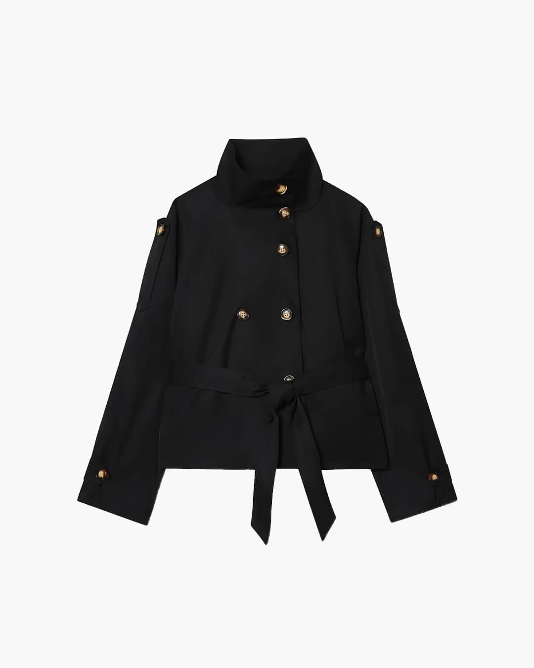 Sofie kort trenchcoat