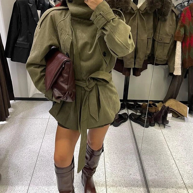 Sophias trenchcoat med skärp
