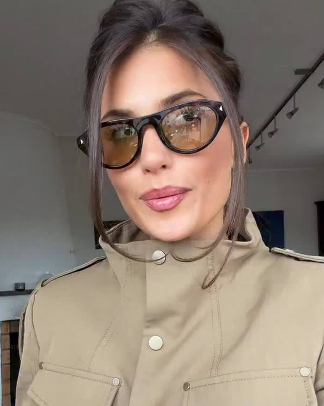 Sophia stora solglasögon