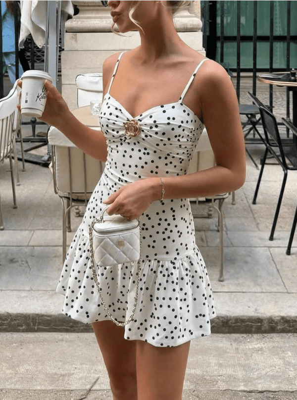 Sophia prickig miniklänning