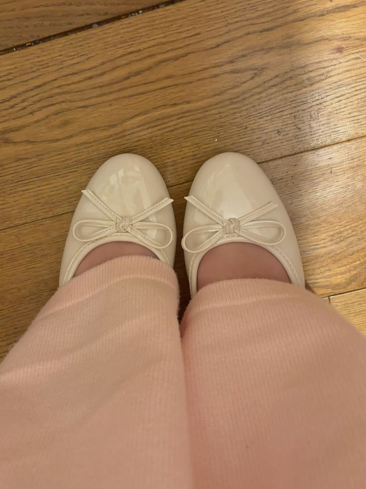 Suzette ballerinaskor med rosett