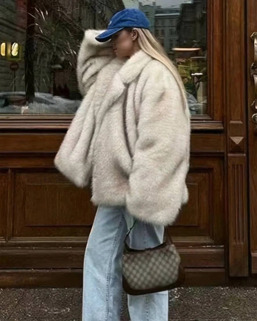 Tilda kappa i fuskpäls